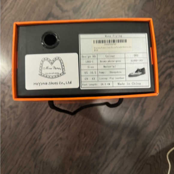 Mona Flying- Handmade Multi Color Wing Tip Shoes - Picture 12 of 12